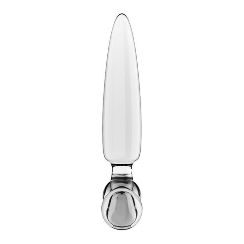 Triple Crystal 1 Glass 3-in-1 Butt Plug by Satisfyer - Butt Plugs