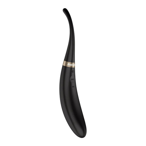 Tip Tease USB Rechargeable Vibrator with Twirling Tip - G-Spot Vibrators