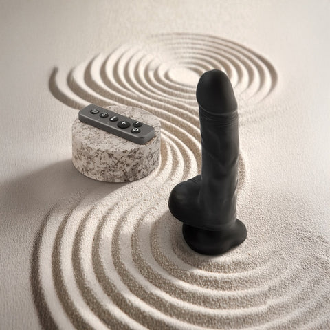 Rotating and Vibrating Realistic Dildo by Strap-on-me - Vibrating Dildos