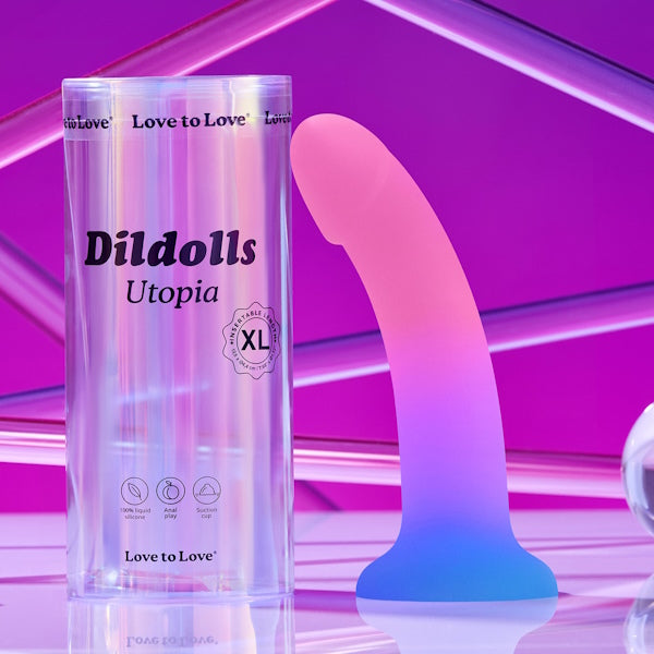 LOVE TO LOVE DILDOLLS Utopia Silicone Dildo - Realistic Dildos