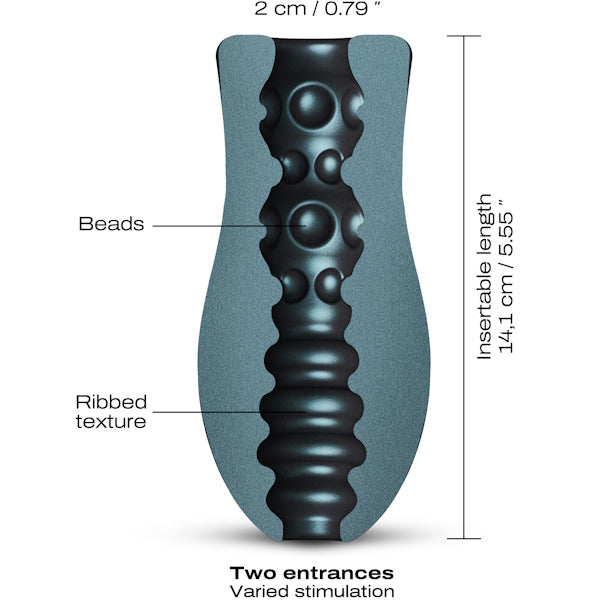 Marc DORCEL SILI-CUP Dual Sensation Male Masturbator - Masturbators and Strokers