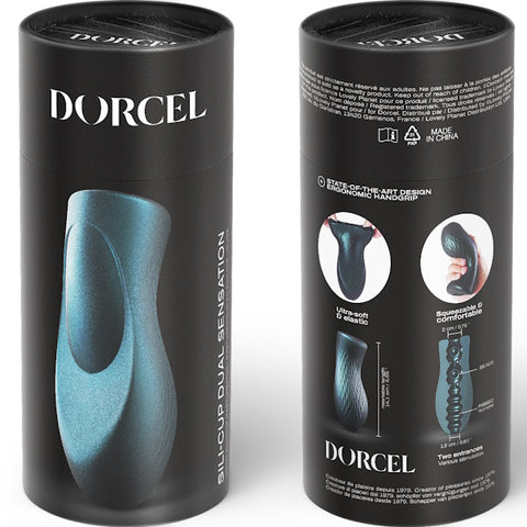 SILI-CUP Dual Sensation by Marc Dorcel Masturbator - Masturbators and Strokers