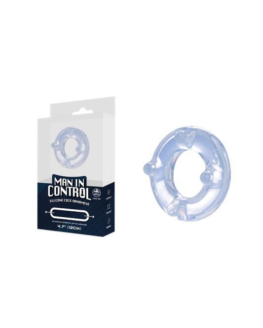 Man In Control Stretchy Silicone Cock Ring by Oxballs - Cock Rings