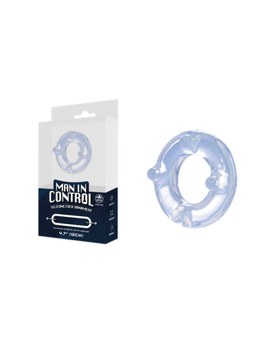 Man In Control Stretchy Silicone Cock Ring by Oxballs - Cock Rings