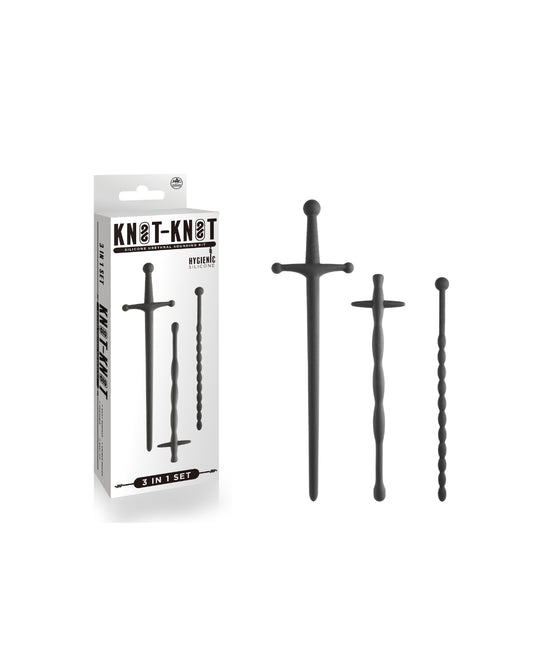 Knot-Knot Silicone Urethral Sounds Kit by NANMA - Urethral Sounds