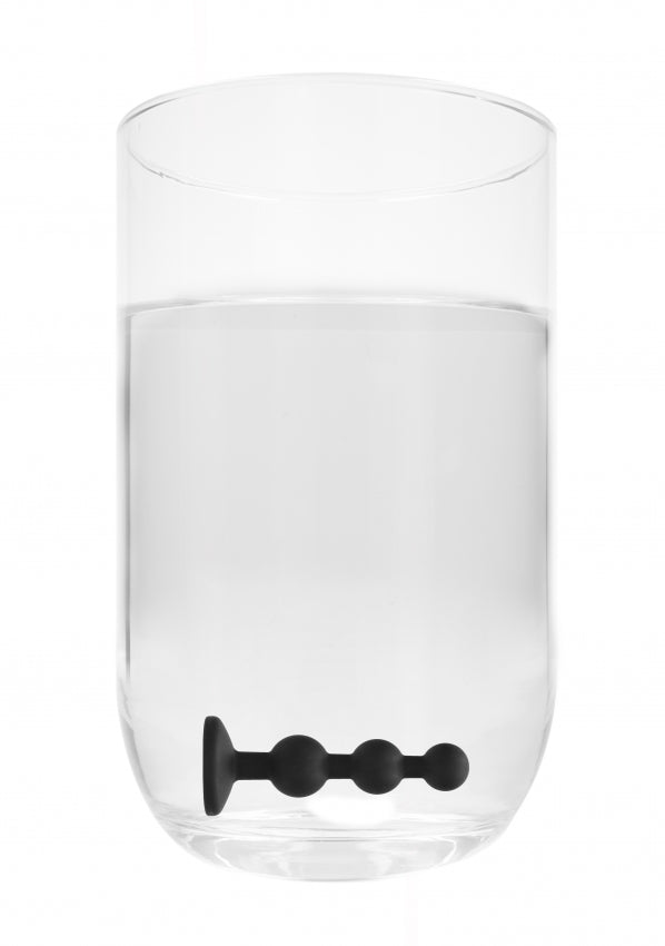 Shots Toys Silicone Butt Plug with Diamond Gem Base - Butt Plugs