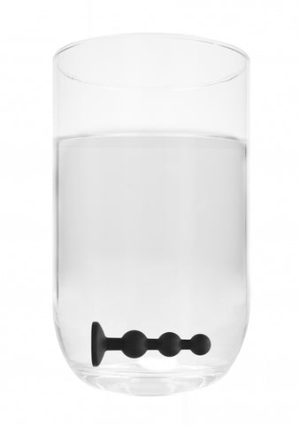 Silicone Butt Plug with Diamond Gem Base by Shots Toys - Butt Plugs