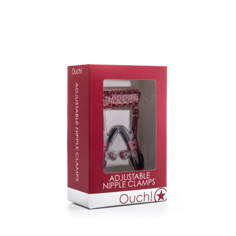 Adjustable Womens Nipple Clamps by Shots Toys - Nipple and Clit Clamps
