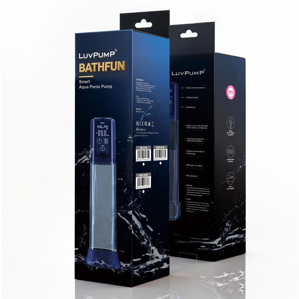 Shots LuvPump Bathfun Smart Aqua Automatic Penis Pump - Penis Pumps And Stretchers