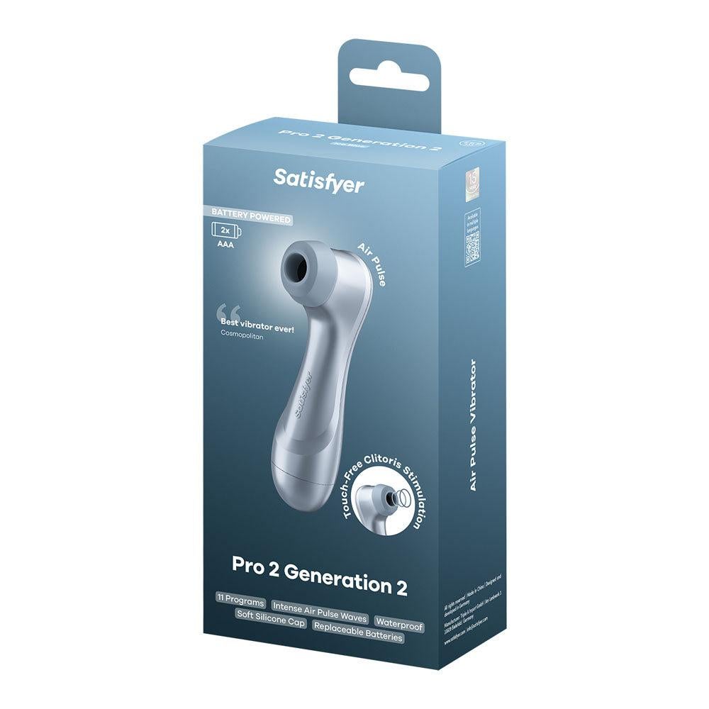 Satisfyer Pro 2 Battery Series Touch-Free Clit Stimulator - Clit Ticklers and Pulsators