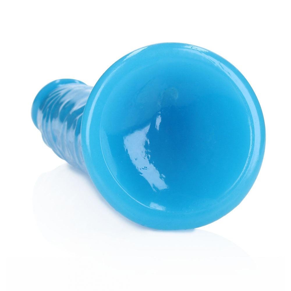 Shots REALROCK 29 cm Slim Glow in the Dark Neon Dong - Realistic Dildos
