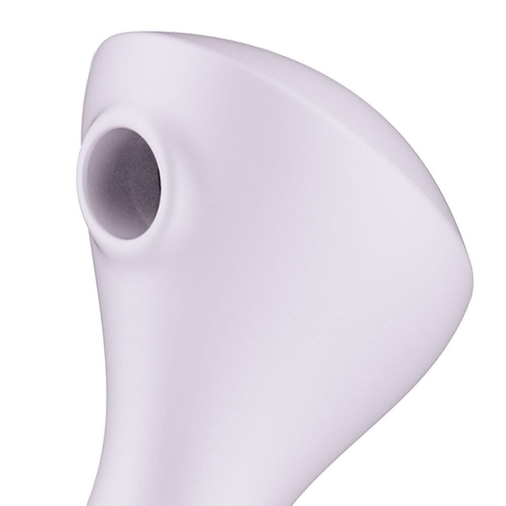 Satisfyer Wand-erful Rechargeable Air Pulse Wand Massager - Clit Ticklers and Pulsators