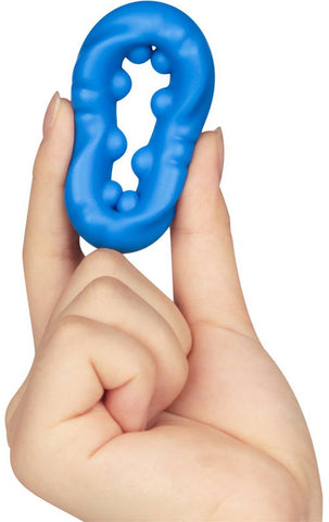Ridge Bump Stretcher Cock Ring by Lovetoy - Stretchy Cock Rings