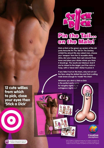 Stick a Dick Novelty Party Gift by Creative Conceptions - Party Gifts and Novelties