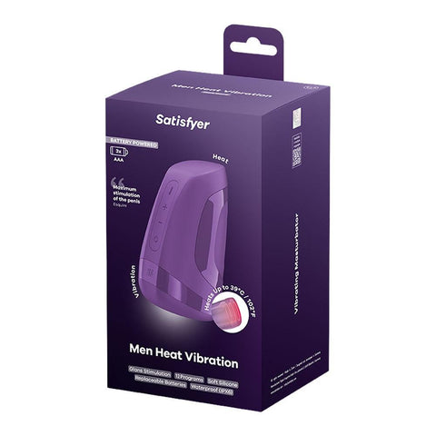 Men Heat Vibration Battery Series Heating and Masturbator - Masturbators and Strokers