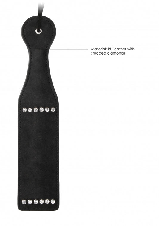Diamond Studded Paddle by Shots Toys - Paddles And Slappers