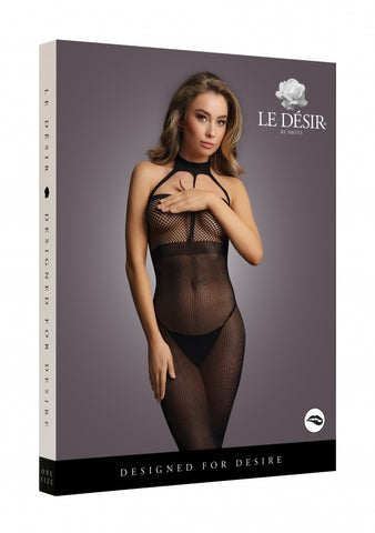 Le Desir High Neck Women's Sexy Dress by Shots Toys - Body Stockings