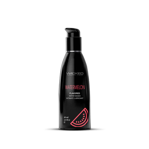 Wicked Cherry Flavoured Water Based Lubricant Bottle - Water Based Lubes