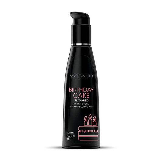 Wicked Birthday Cake Birthday Cake Lubricant Bottle - Water Based Lubes