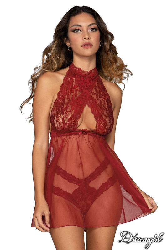 Dream Girl Lingerie Sexy Womens Babydoll & Panty