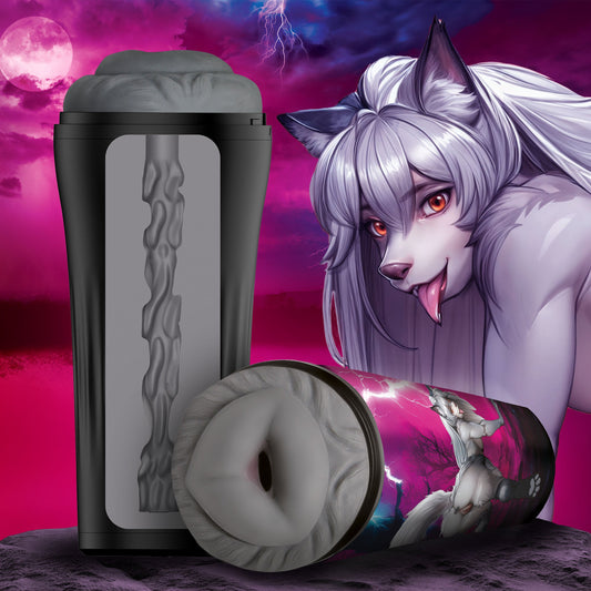 Creature Cocks Wolf Realistic Ass Stroker by XR Brands - Masturbators and Strokers
