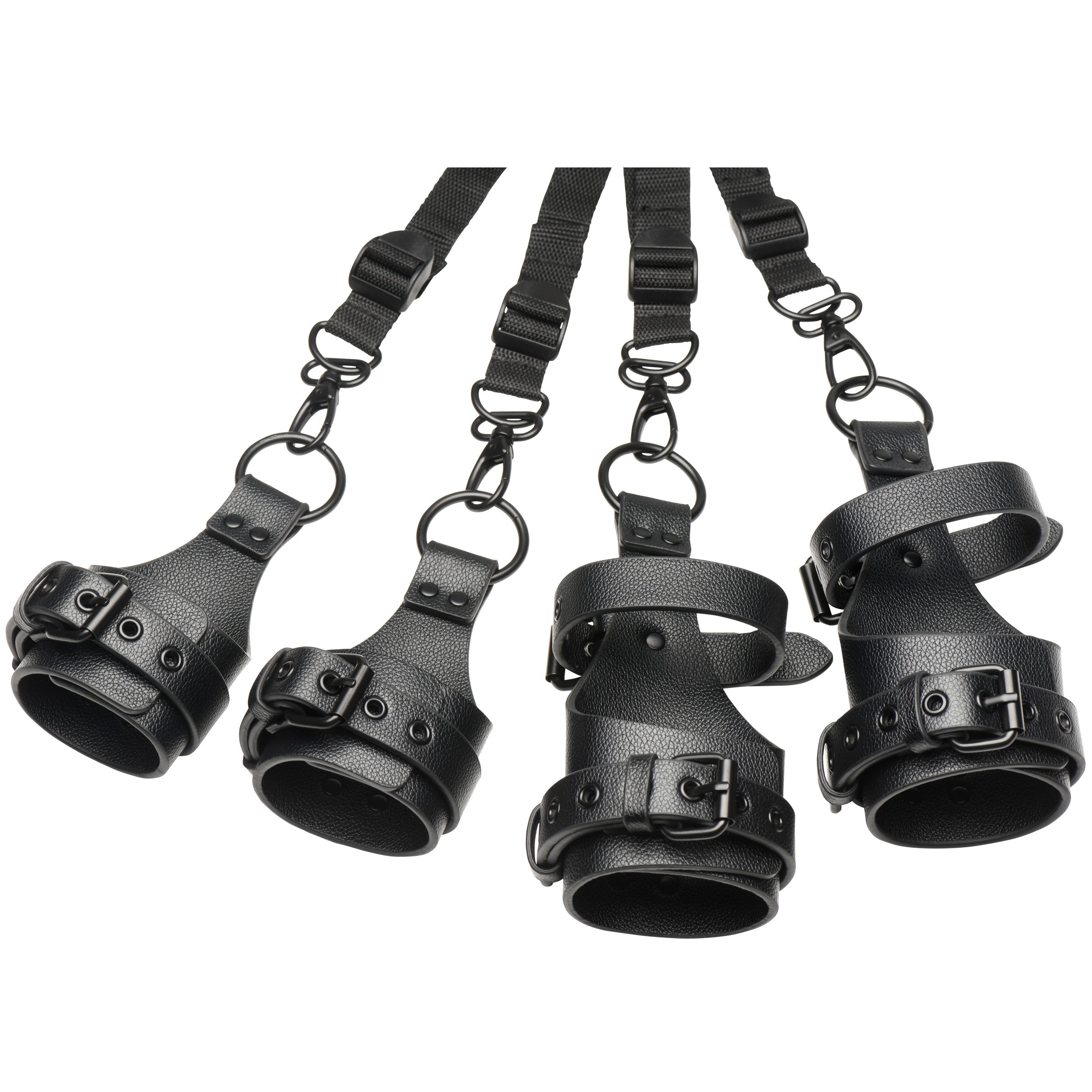 XR Brands Master Series All Access Bed Restraint Kit - Bondage Kits