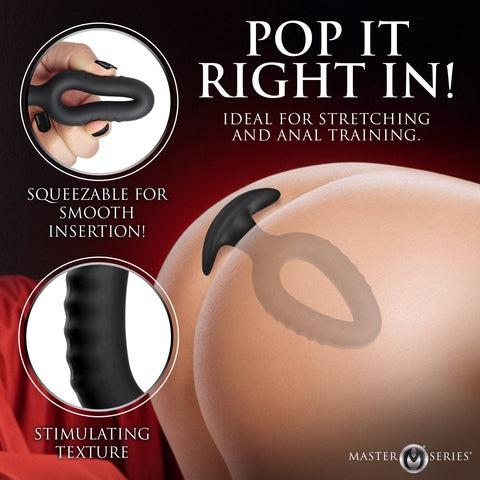 Master Series Pop Anal Plug Trainer Set by XR Brands - Butt Plugs