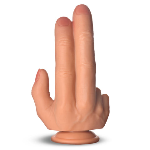 Master Series The Shocker Finger Dildo by XR Brands - Realistic Dildos