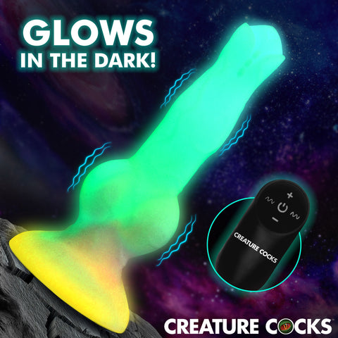 Creature Cocks Astro Cock Vibrating Dildo by XR Brands - Vibrating Dildos