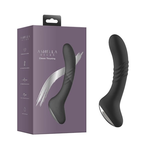 Classic Thrusting G-Spot Stimulator Vibrator by Ashella - G-Spot Vibrators