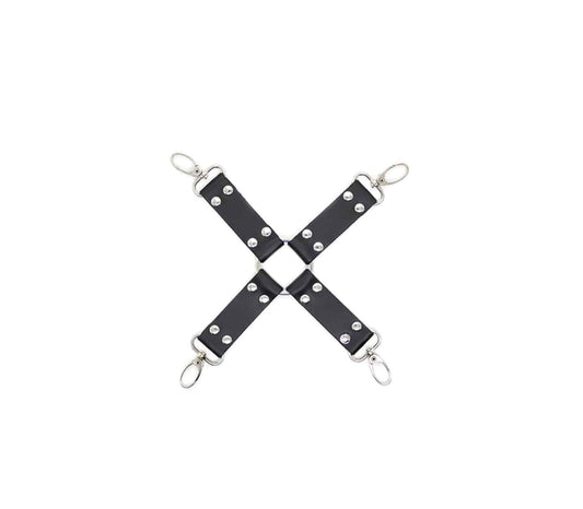 Berlin Baby PU Hog Tie Cross Shackle Piece
