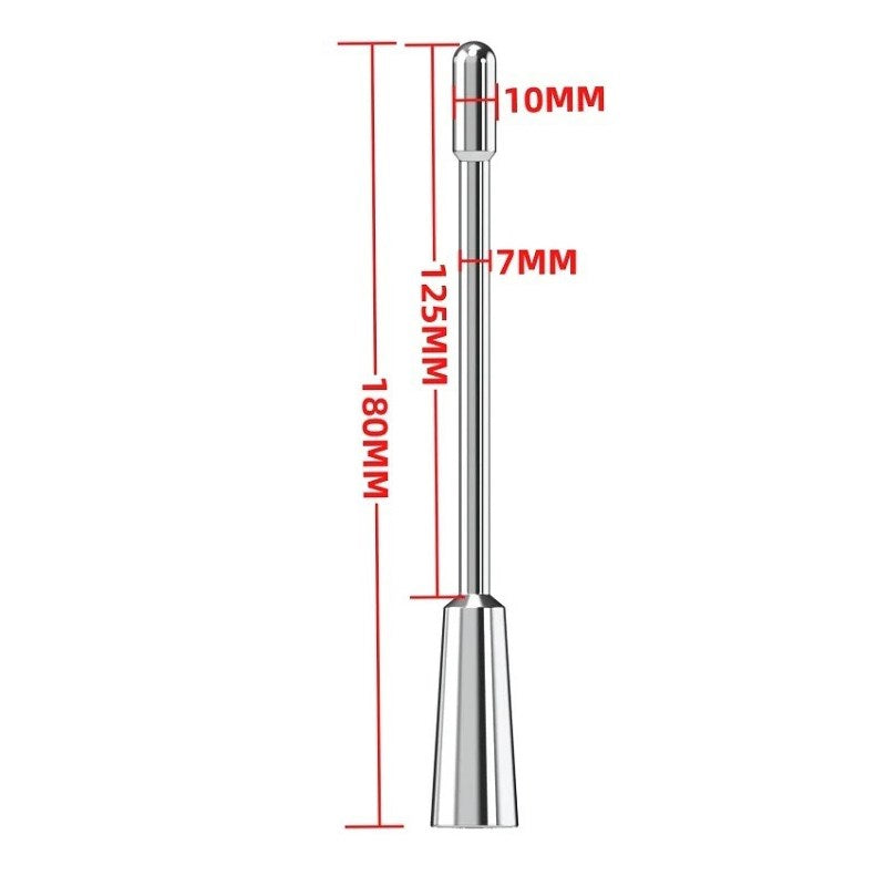 BDStyle Vibration Metal Urethral Penis Plug - Penis Plugs