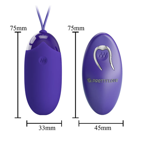 Pretty Love Berger Youth Egg Vibrator by Baile - Love Eggs and Kegel Exercisers
