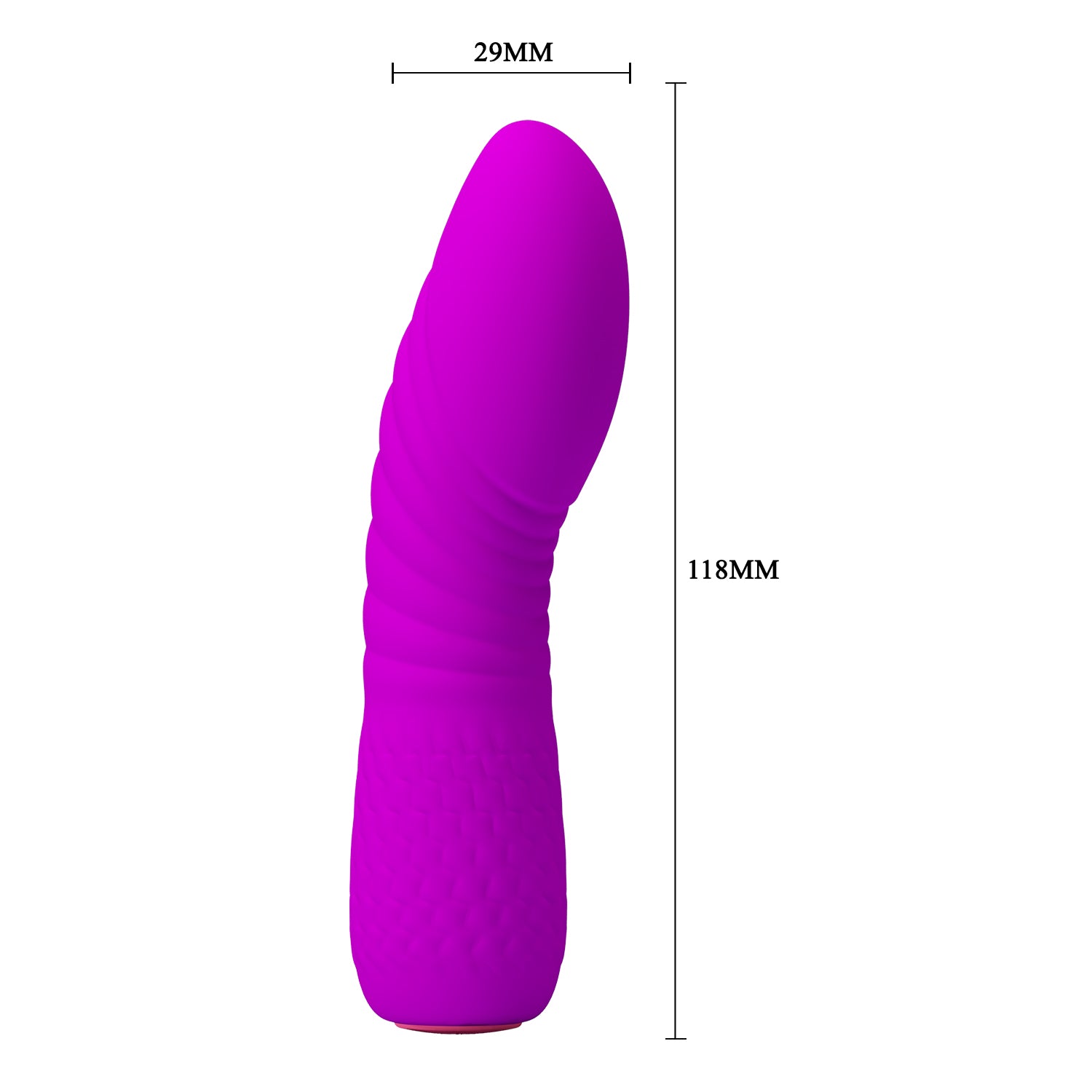 Baile Abner Mini Silicone G Spot Vibrator - G-Spot Vibrators