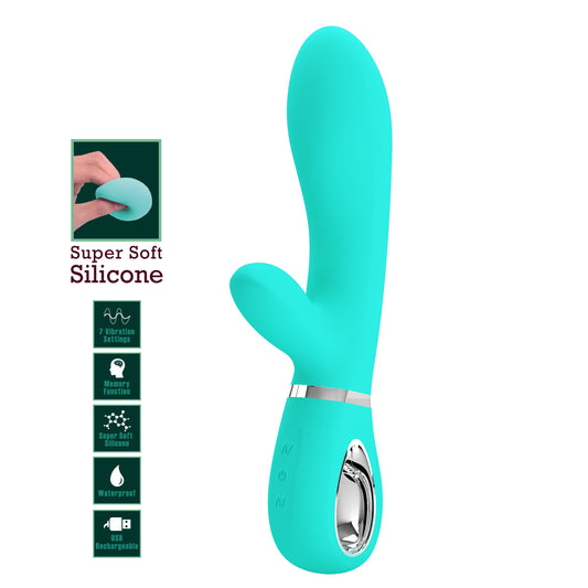 Baile Pretty Love THOMAS Soft Silicone Rabbit Vibrator