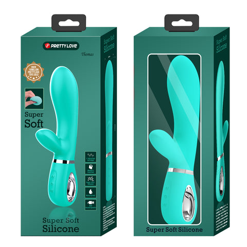 Pretty Love THOMAS Soft Silicone Rabbit Vibrator by Baile - Rabbit Vibrators