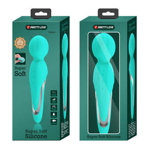 Pretty Love WALTER Super Soft Silicone Wand Massager - Body Wands