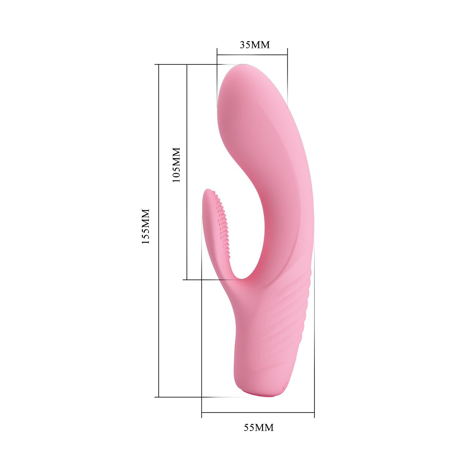 Baile Tim Rechargeable Rabbit Style G Spot Vibrator - Rabbit Vibrators