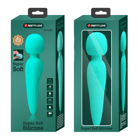 Pretty Love MEREDITH Silicone Body Wand Vibrator - Body Wands