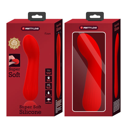 Pretty Love FAUN Silicone Flexible G-Spot Vibrator - G-Spot Vibrators