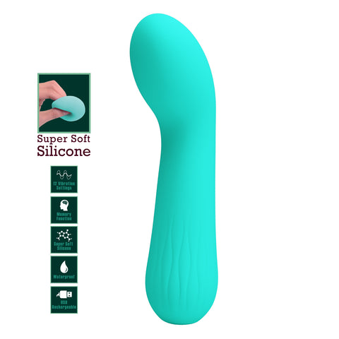 Pretty Love FAUN Silicone Flexible G-Spot Vibrator - G-Spot Vibrators
