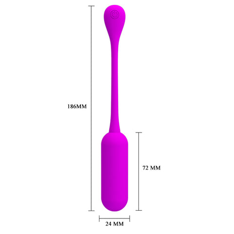 USB Rechargeable Remote Control Egg Vibrator by Baile - Love Eggs and Kegel Exercisers