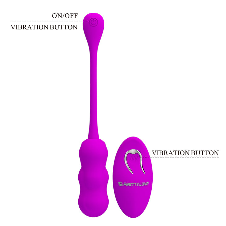 Baile Leshy Remote Control Multi Functions Egg Massager - Love Eggs and Kegel Exercisers