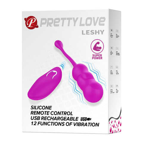Leshy Remote Control Functions Egg Massager by Baile - Love Eggs and Kegel Exercisers