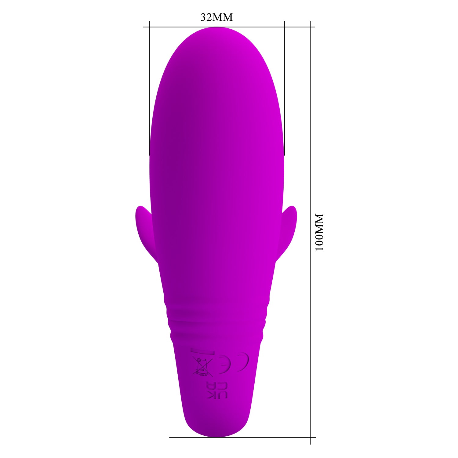 Baile Jayleen Whale Remote Control Couples Vibrator - Sex Toys For Couples
