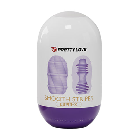 Smooth Stripes Cupid X Male Masturbator Sleeve by Baile - Masturbators and Strokers