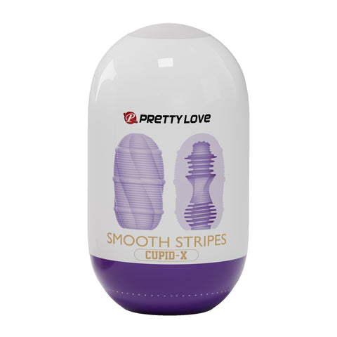 Smooth Stripes Cupid X Male Masturbator Sleeve by Baile - Masturbators and Strokers