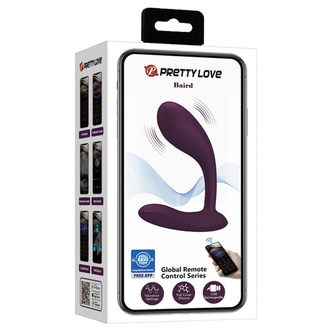 Pretty Love BAIRD Mobile App Control Silicone Vibrator - G-Spot Vibrators