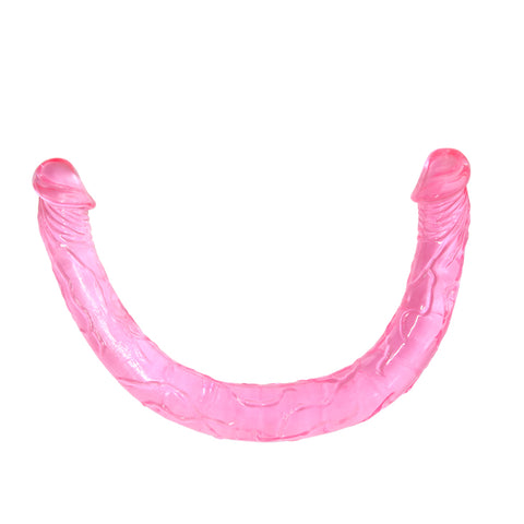 Dual Ended Waterproof Realistic TPR Dildo by Baile - Double Ender