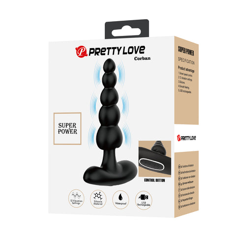 Corban Rechargeable Butt Plug by Baile - Butt Plugs